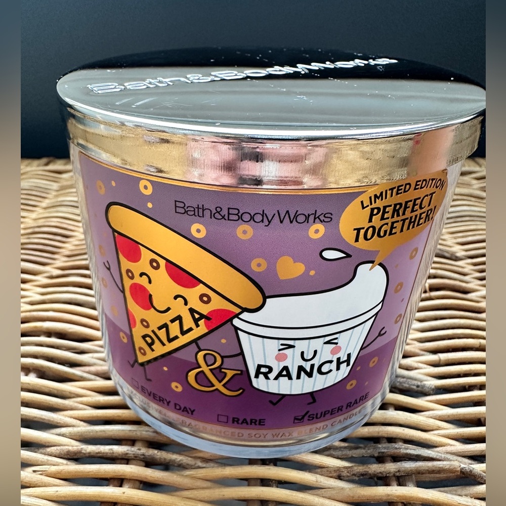 Bath & Body Works Pizza & Ranch Limited Edition Candle